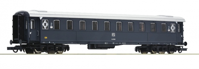 Passenger car 2nd class<br /><a href='images/pictures/Roco/Roco-74603.jpg' target='_blank'>Full size image</a>